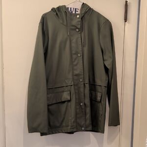 Only Olive Raincoat